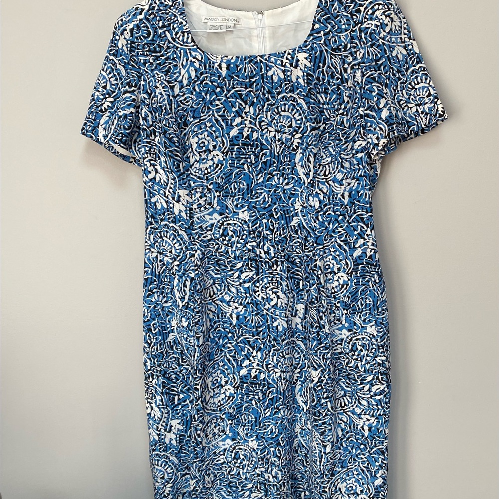 Maggy London Silk Lined Cocktail Dress